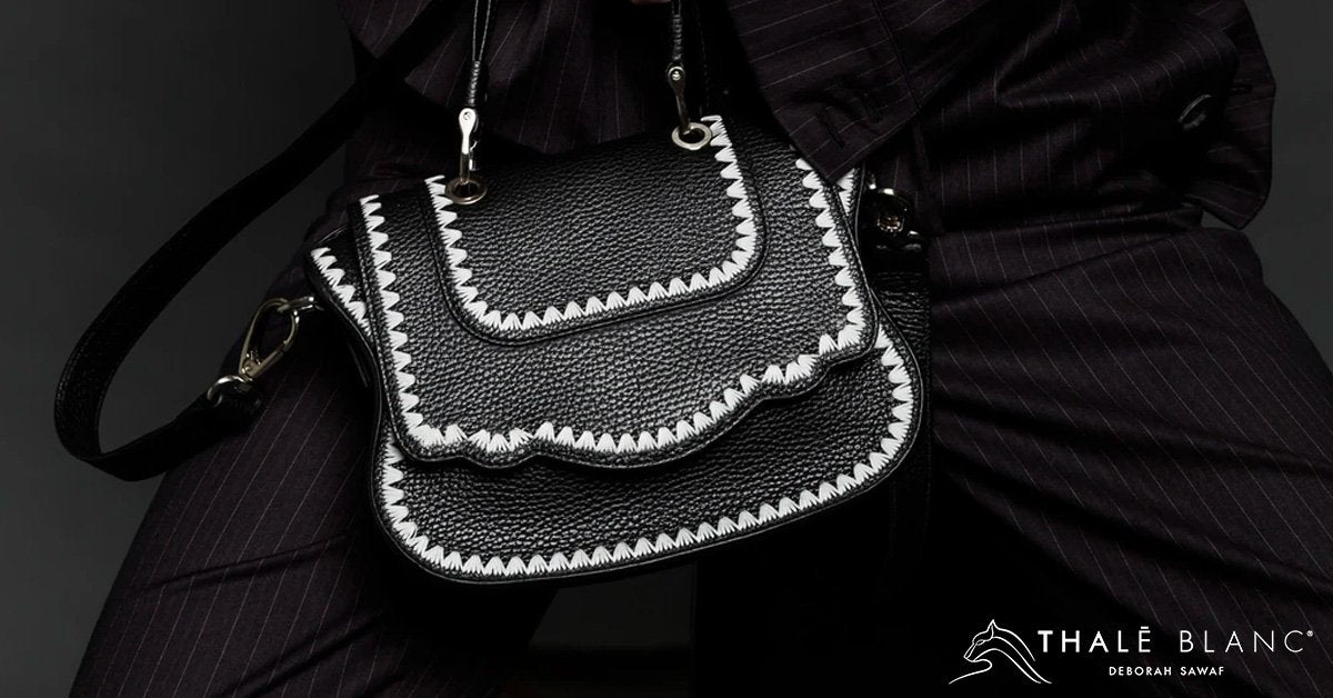 Audrey Micro: Pink/Teal Croc-Embossed Designer Crossbody Bag – Thale Blanc
