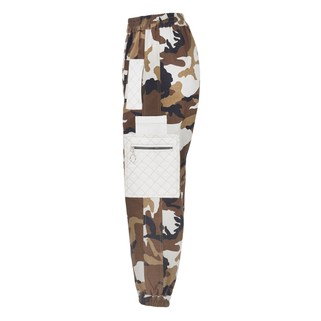 Dickies Mens Camo Cargo Trousers W28 L30 Grey/White Cotton Zip Camouflage  Pants | eBay