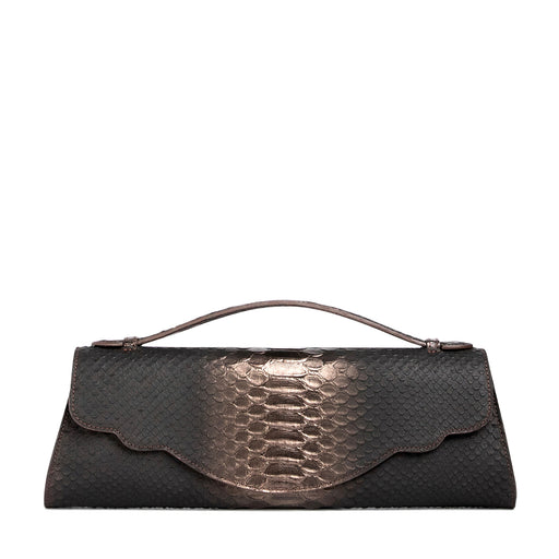 Crescent Chain Designer Crossbody Bag: Red Fringe Handbag – Thale Blanc