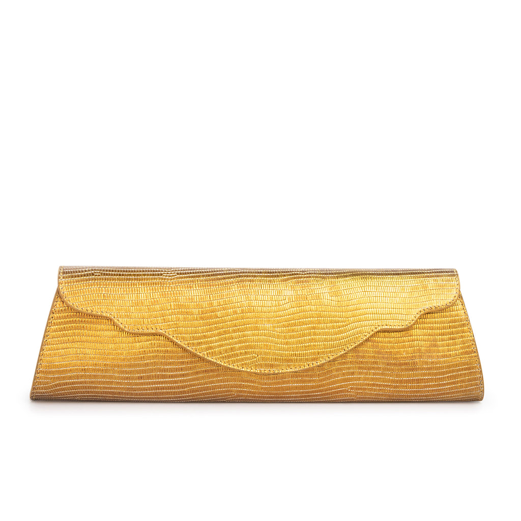 Oval Bloom Evening Clutch | Thalé Blanc