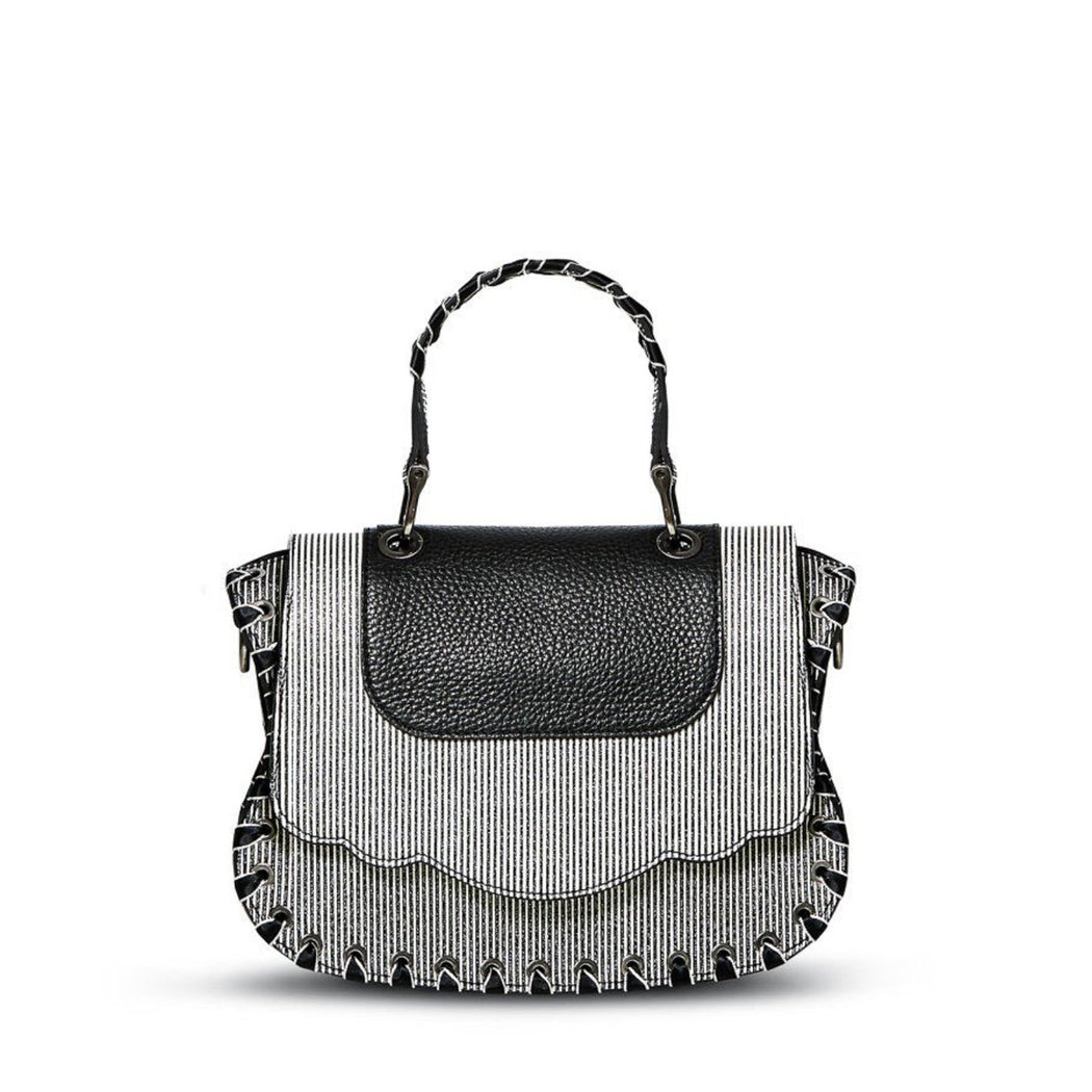 Classic Striped Bag in Black – CLJCreatives