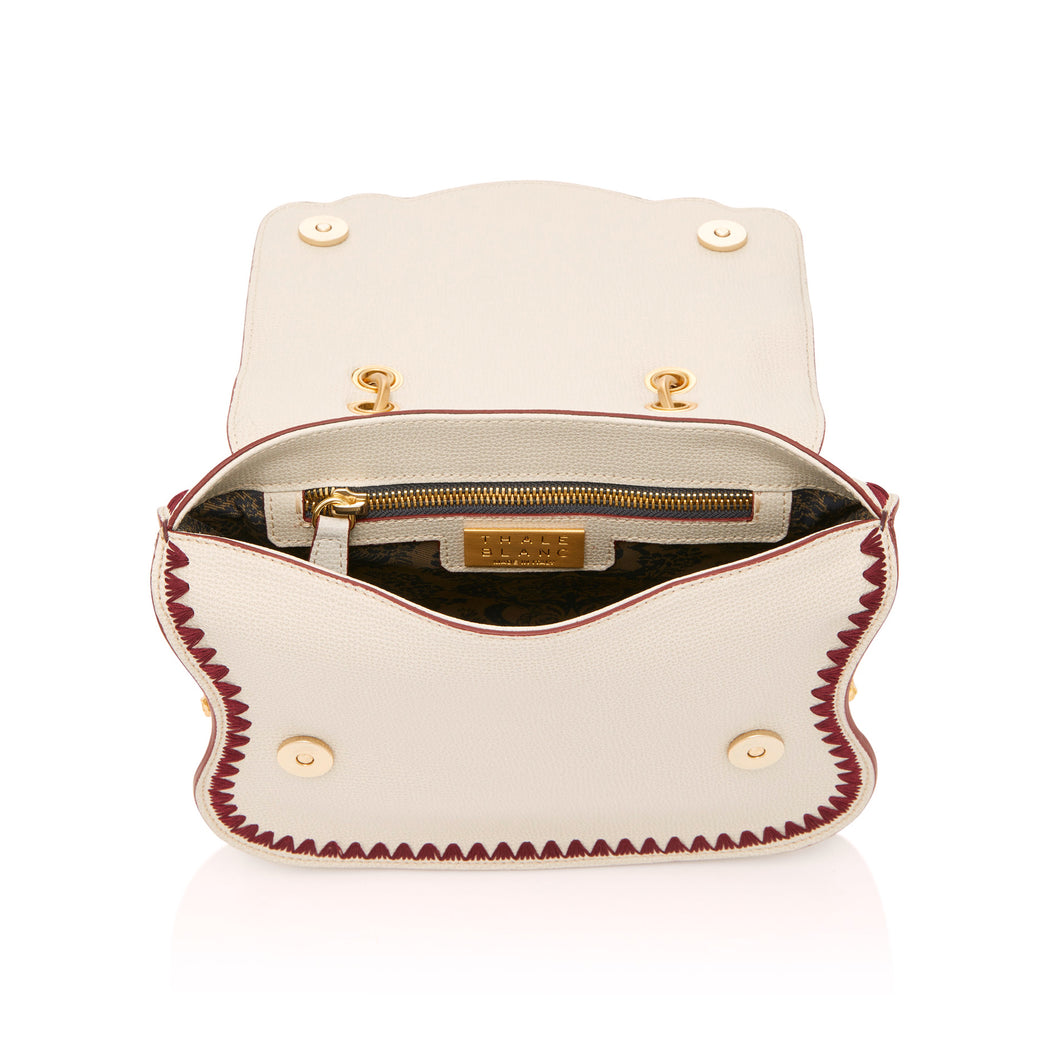 Audrey Micro: Green/Pink Croc-Embossed Designer Crossbody Bag – Thale Blanc